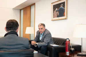 Presidente Orsi recibió a líderes políticos