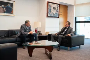 Presidente Orsi recibió a líderes políticos