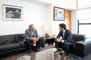 Presidente Orsi recibió a líderes políticos