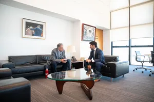 Presidente Orsi recibió a líderes políticos