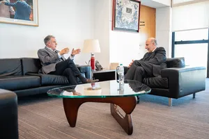 Presidente Orsi recibió a líderes políticos