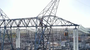 UTE-obra eléctrica en Melo