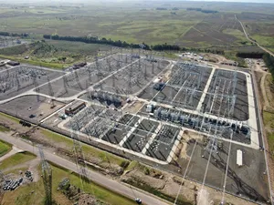UTE-obra eléctrica en Melo