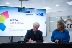 Firma de acuerdo entre Inacoop e INE para censo de cooperativas