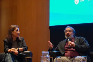Créditos: Agustina Grenno (fotografía) / Presidencia de la República (fuente institucional) Presentación del Trayecto Formativo en Inteligencia Artificial y Analítica de Datos.