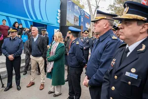 Inauguración stand del Ministerio del Interior en la Expo Prado 2026