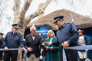 Inauguración stand del Ministerio del Interior en la Expo Prado 2026
