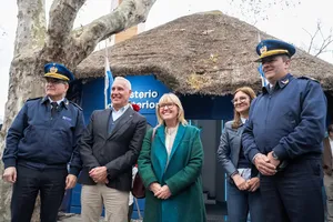 Inauguración stand del Ministerio del Interior en la Expo Prado 2026
