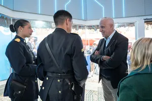 Inauguración stand del Ministerio del Interior en la Expo Prado 2026