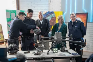 Inauguración stand del Ministerio del Interior en la Expo Prado 2026