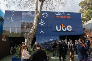 Inauguración del stand de UTE en la exposición Rural del Prado