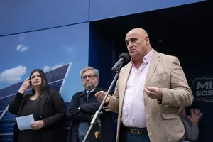 Inauguración del stand de UTE en la exposición Rural del Prado