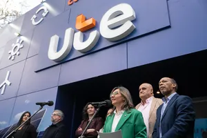 Inauguración del stand de UTE en la exposición Rural del Prado