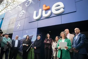 Inauguración del stand de UTE en la exposición Rural del Prado
