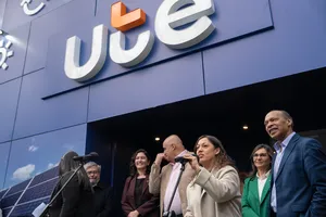 Inauguración del stand de UTE en la exposición Rural del Prado