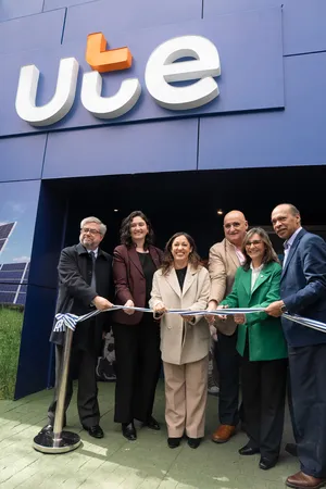 Inauguración del stand de UTE en la exposición Rural del Prado