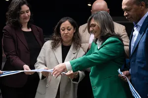 Inauguración del stand de UTE en la exposición Rural del Prado