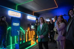 Inauguración del stand de UTE en la exposición Rural del Prado