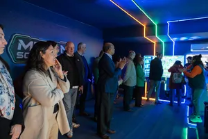 Inauguración del stand de UTE en la exposición Rural del Prado