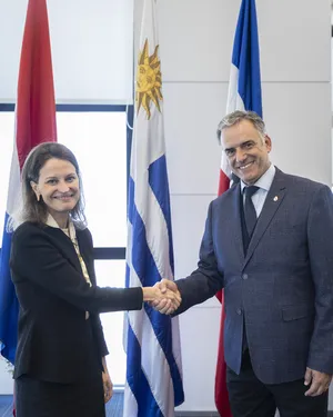 Orsi recibió a vicepresidenta del Banco Mundial para América Latina, Susana Cordeiro.