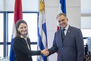 Orsi recibió a vicepresidenta del Banco Mundial para América Latina, Susana Cordeiro.