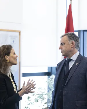 Orsi recibió a vicepresidenta del Banco Mundial para América Latina, Susana Cordeiro.