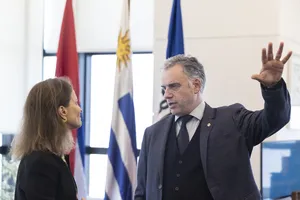 Orsi recibió a vicepresidenta del Banco Mundial para América Latina, Susana Cordeiro.