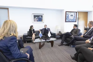 Orsi recibió a vicepresidenta del Banco Mundial para América Latina, Susana Cordeiro.