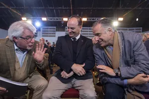 Presidente Orsi participó de conferencia sobre sistema de riego