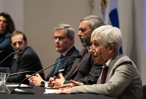 Firma de convenio entre la Junta Nacional de Drogas y la Intendencia de Montevideo