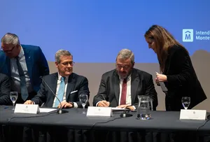 Firma de convenio entre la Junta Nacional de Drogas y la Intendencia de Montevideo