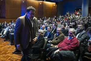 Sánchez en jornada de AUCI en el Sodre