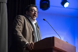Sánchez en jornada de AUCI en el Sodre