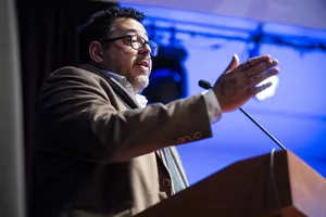 Sánchez en jornada de AUCI en el Sodre