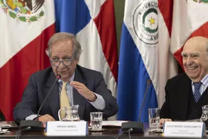 Orsi asistió a sesión de despedida del secretario general de Aladi, Sergio Abreu
