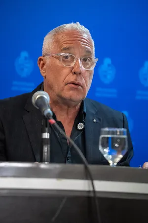 Conferencia de prensa por incautación de droga