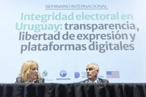 Cosse en seminario Integridad Electoral en Uruguay