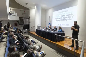 Cosse en seminario Integridad Electoral en Uruguay