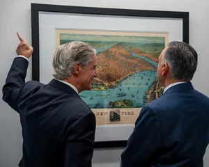 Reunión del presidente Orsi con Google