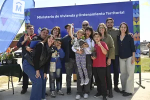 Créditos: MVOT (fotografía) / Presidencia de la República (fuente institucional) MVOT entregó viviendas en Piedras Blancas