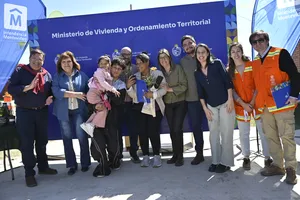 Créditos: MVOT (fotografía) / Presidencia de la República (fuente institucional) MVOT entregó viviendas en Piedras Blancas