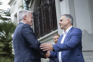 Presidente Orsi recibe al secretario general de la OCDE