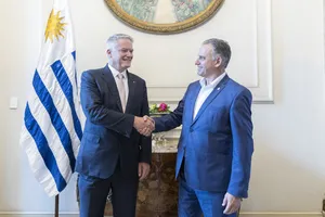 Presidente Orsi recibe al secretario general de la OCDE