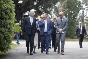 Presidente Orsi recibe al secretario general de la OCDE