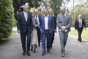Presidente Orsi recibe al secretario general de la OCDE