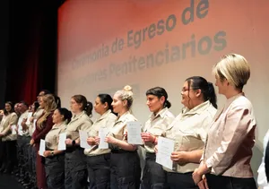 Más de 90 operadores penitenciarios egresaron en 2026