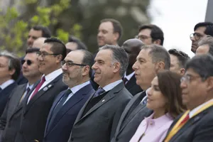 Orsi visitó oficinas de la CAF en Montevideo