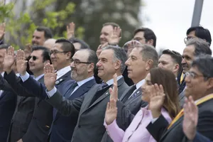 Orsi visitó oficinas de la CAF en Montevideo