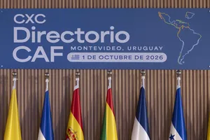 Orsi visitó oficinas de la CAF en Montevideo