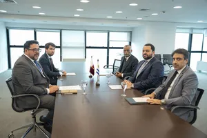 Presidente Orsi recibió a canciller de Qatar